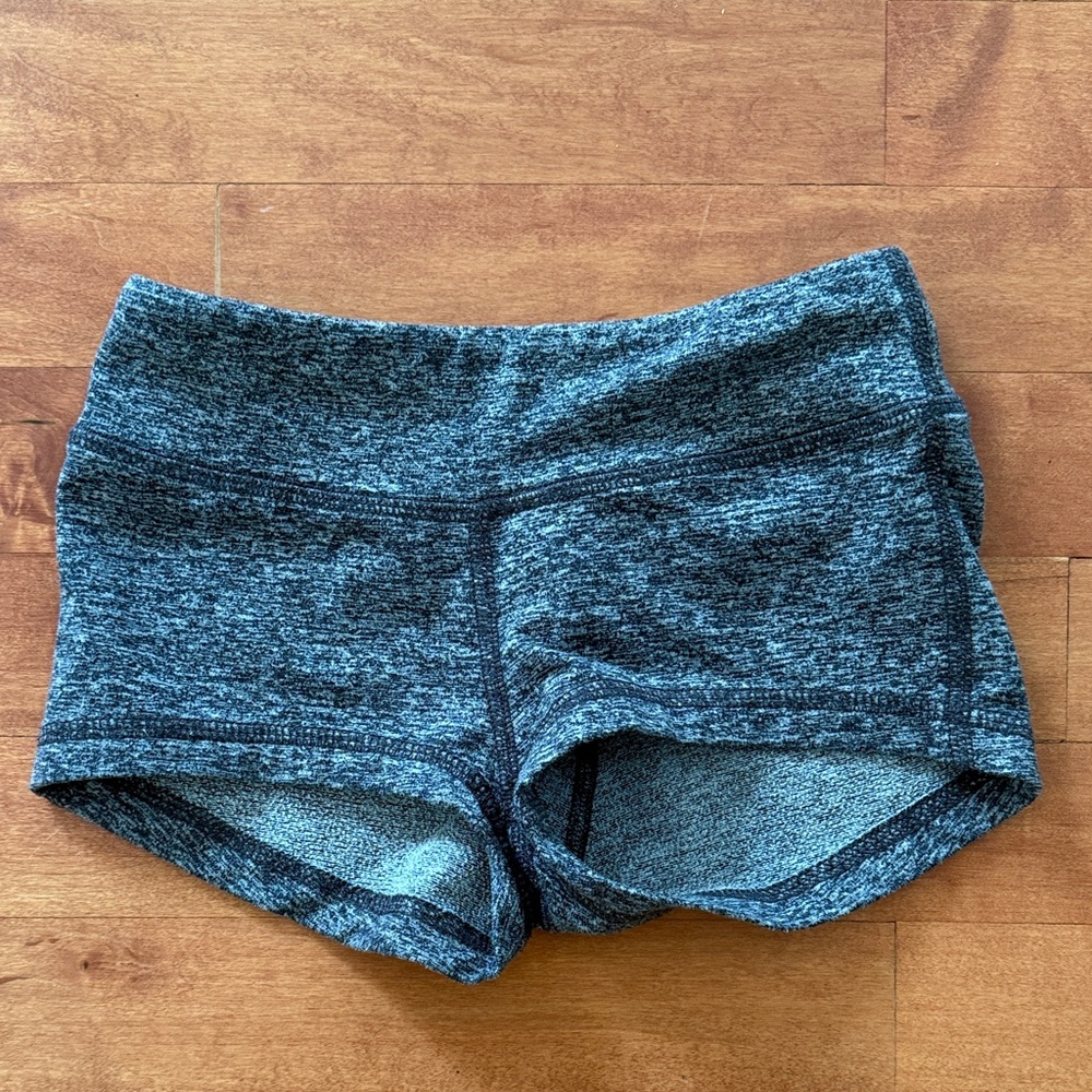 Girl’s Triple Flip Gray Gym/ Dance Shorts